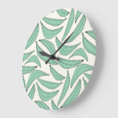 Aqua Large Clock Große Wanduhr (Winkel)