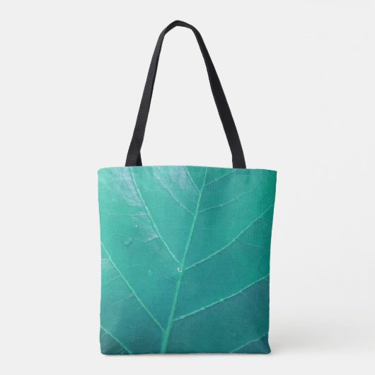 Aqua Leaf Tasche (Rückseite)