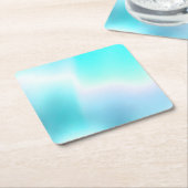 Aqua-Lichter-Papierset für Untersetzer (angewinkelt)