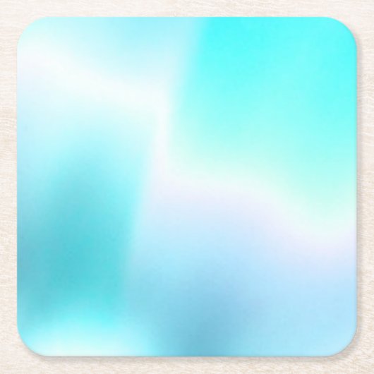 Aqua-Lichter-Papierset für Untersetzer (Vorderseite)