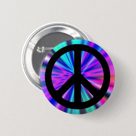 Aqua Light Show mit Peace Sign Button (Vorne & Hinten)