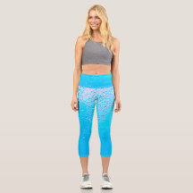 Aqua Locarno on Ice Leggings
