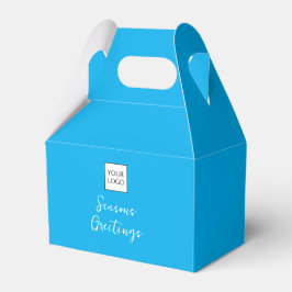 Aqua-Logo-Text Werbeverpackung Geschenkschachtel