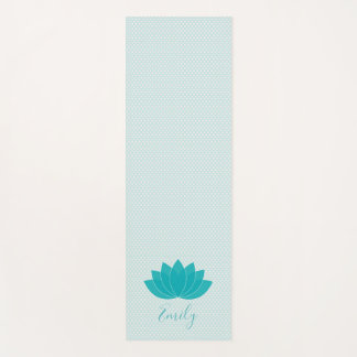 Aqua Lotus Personalisiert Yoga Yogamatte