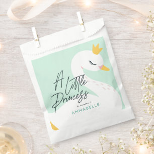 Aqua mädchenhaftes Foto wunderschönes Party Geschenktütchen