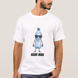 Aqua Man Lustiger Brainrot Wasser T-Shirt
