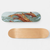 Aqua-Marinerache Skateboard (Horizontal)