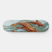 Aqua-Marinerache Skateboard (Horizontal)