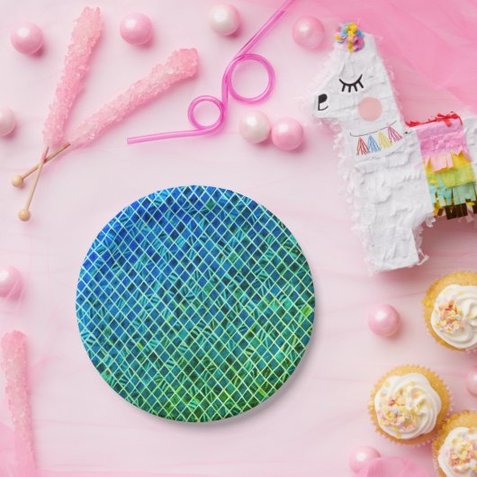 Aqua-Marinesoldat Pappteller (Party)