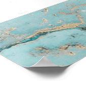 AQUA MARMOR AGATE 10 TABELLENPLATZ POSTER (Ecke)