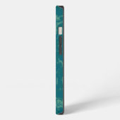 Aqua-Marmor iPhone Hülle (Linke Seite)