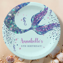Aqua Mermaid Birthday