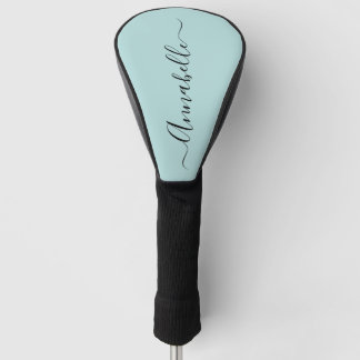 Aqua Mint Green Personalisiert Name Golf Head Cove Golf Headcover