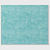 Aqua Mint Mermaid Boho Circles Geschenkpapier (Flach)