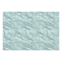 Aqua Minze Gold Glitzer Stars