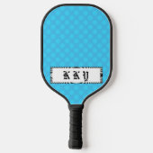 Aqua Mist von Kenneth Yoncich Pickleball Schläger (Rückseite)