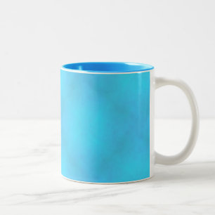 Aqua Mist von Kenneth Yoncich Zweifarbige Tasse