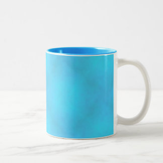 Aqua Mist von Kenneth Yoncich Zweifarbige Tasse