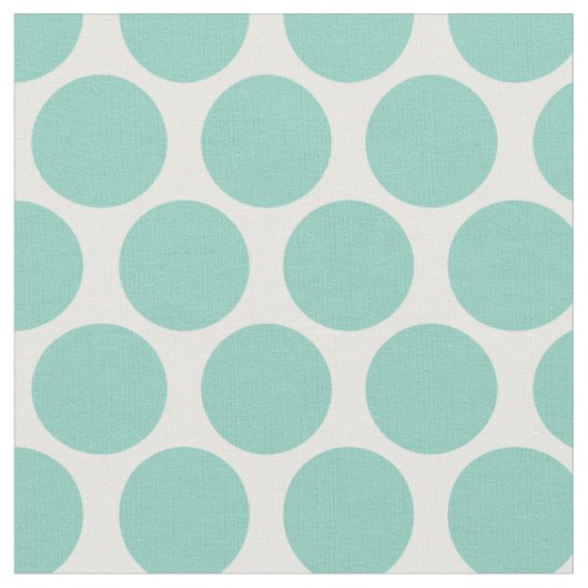 Aqua Mod Dots Stoff (Nahaufnahme)