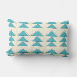 Aqua Modern Arrow Muster Design Pillow Kissen