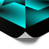 AQUA MUSTER DESIGN POSTER (Ecke)