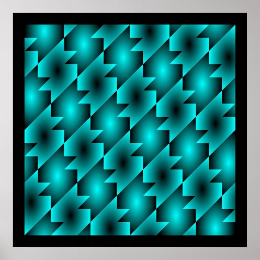 AQUA MUSTER DESIGN POSTER (Vorne)