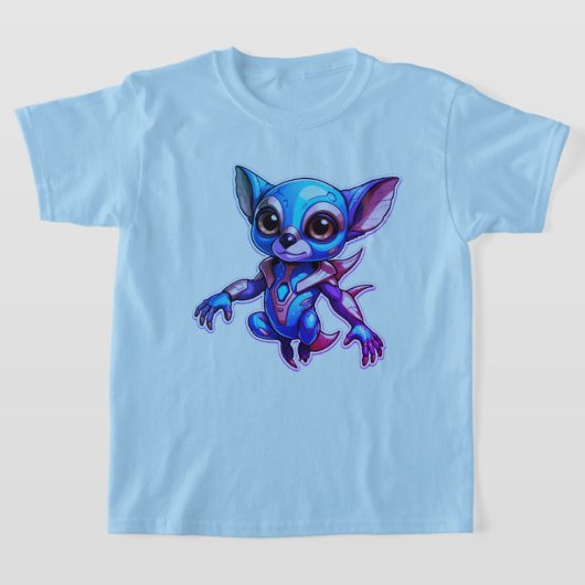 Aqua Niedlich T-Shirt (Ablage )
