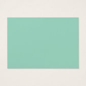 Aqua–Olive Smooth Gradient, Business Cards (Rückseite)