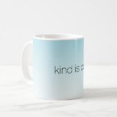 Aqua Ombre Kind ist Cool Kaffeetasse (Vorderseite Links)