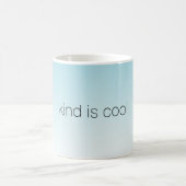 Aqua Ombre Kind ist Cool Kaffeetasse (Mittel)