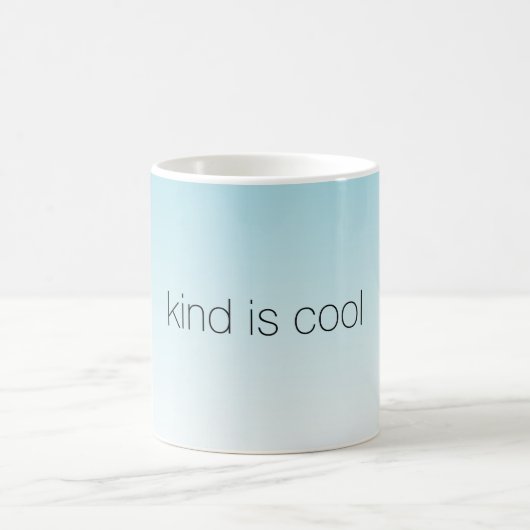 Aqua Ombre Kind ist Cool Kaffeetasse (Mittel)