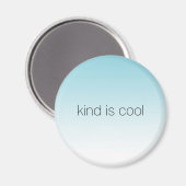 Aqua Ombre Kind ist Cool Magnet (Vorderseite/Rückseite)