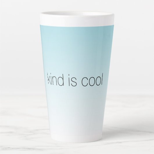 Aqua Ombre Kind ist Cool Milchtasse (Vorderseite)
