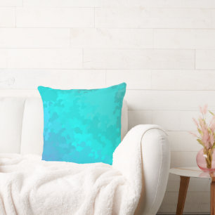 Aqua Ombre Kissen