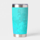 Aqua Ombre Thermobecher (Rückseite)