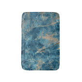 Aqua Onyx Marmor: Hochauflösendes Design. Badematte (Vorderseite Vertikal)