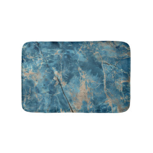 Aqua Onyx Marmor: Hochauflösendes Design. Badematte