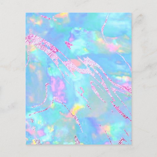 Aqua-Opal-IMITAT-Holograph Flyer (Hinten)