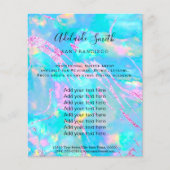 Aqua-Opal-IMITAT-Holograph Flyer (Vorne)