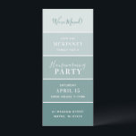 Aqua Paint Swatch Card Party einladen Einladung<br><div class="desc">Erschwingliche Party Einladungen für die individuelle Haushaltserwärmung mit einer einfachen Vorlage zur Anpassung. Dieses moderne minimalistische Design sieht aus wie eine Maluhr-Karte, perfekt für neue Hausbesitzer! Personalisieren Sie es mit Ihren Party-Details oder anderen benutzerdefinierten Text. Verwenden Sie die Designtools, um eine beliebige Hintergrundfarbe auszuwählen, um Ihre Farbpalette so anzupassen, dass...</div>