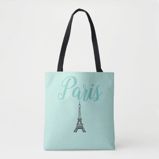 Aqua Paris Eiffel Tower Tower Bag Tasche (Vorderseite)