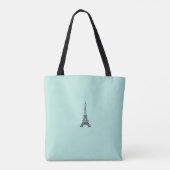 Aqua Paris Eiffel Tower Tower Bag Tasche (Rückseite)