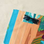 Aqua Park Beach Handtuch (Beispiel)