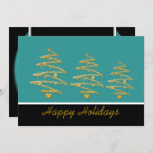 Aqua-Party Einladung (Vorne/Hinten)