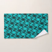 AQUA PATTERN DESIGN BADHANDTUCH SET (Handtuch)
