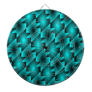 AQUA PATTERN DESIGN DARTSCHEIBE