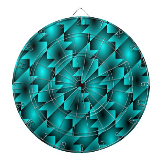 AQUA PATTERN DESIGN DARTSCHEIBE (vorne)