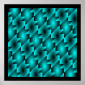 AQUA PATTERN DESIGN POSTER (Vorne)