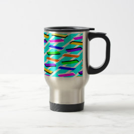 Aqua Pattern Jolt Reisebecher