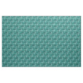 Aqua Pattern Stoff (Yard (91,4 cm))